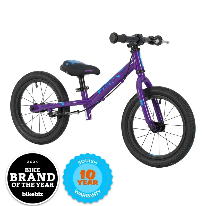 Squish 14-inch Kids' Balance Bike in Purple-5