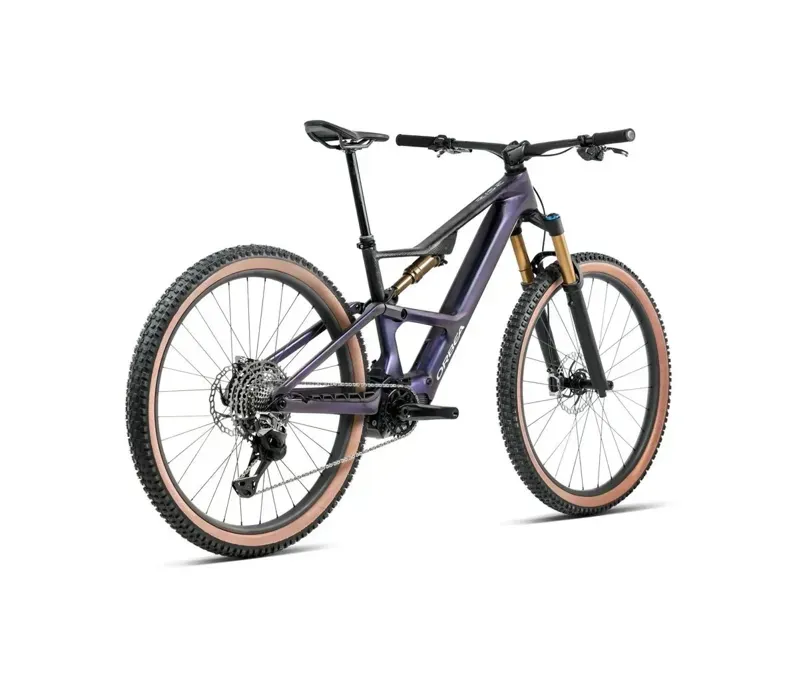 Orbea Rise SL M-Ltd 630W Carbon View in Tanzanite/Carbon Raw Matt-2