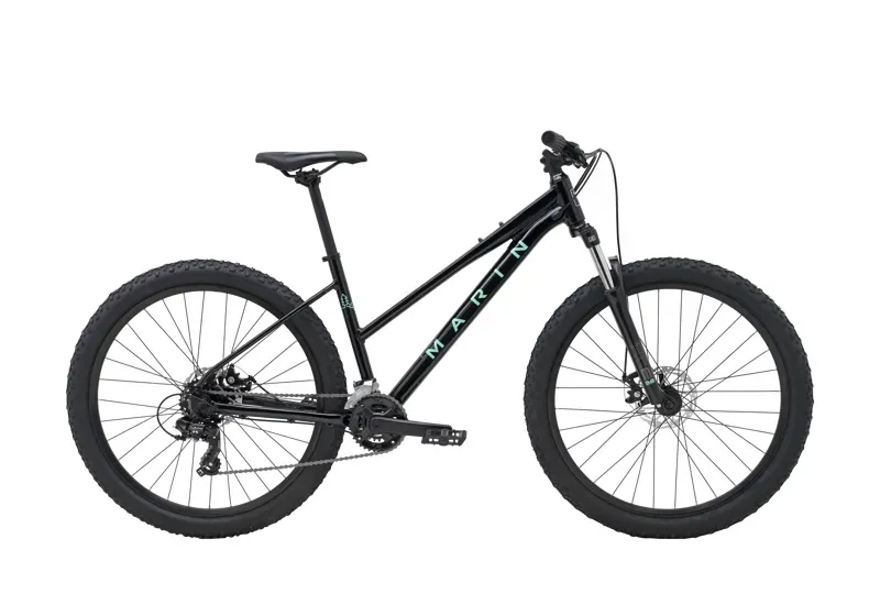 Marin Bolinas Ridge 1 ST Mountain Bike in Black/Teal