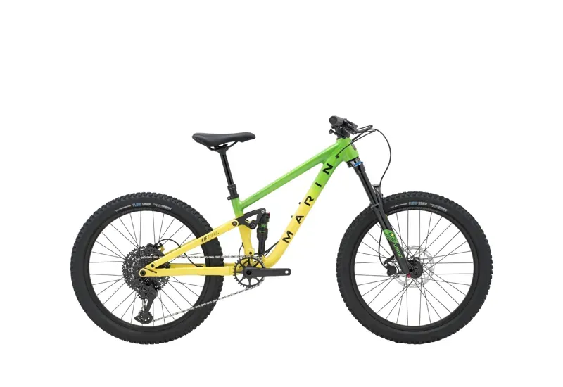 Marin Rift Zone 26 Junior Mountain Bike in Green/Yellow
