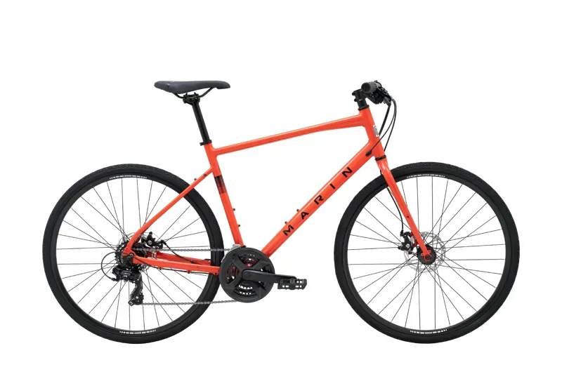 Marin Fairfax 1 Hybrid Bike in Orange