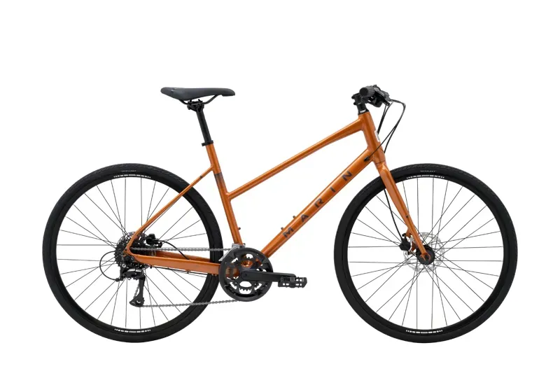 Marin Fairfax 2 ST Hybrid Bike in Copper