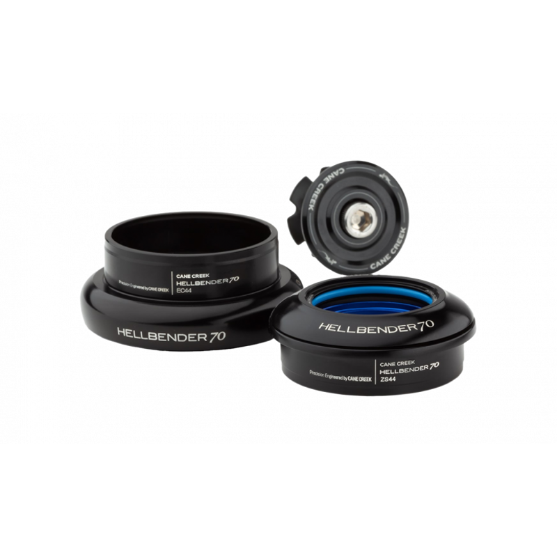 Cane Creek Hellbender 70 ZS44/28.6/H8 EC44/40 Headset in Black