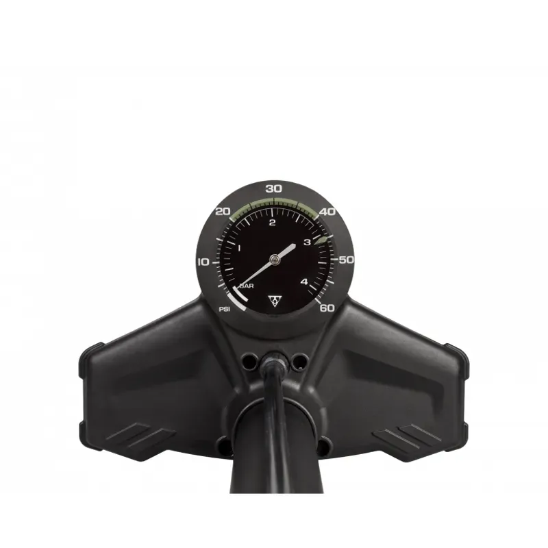 Topeak JoeBlow Mountain EX Floor Pump in Black/Green-2