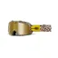 100% Barstow Mirror True Gold Lens Goggles in Roller