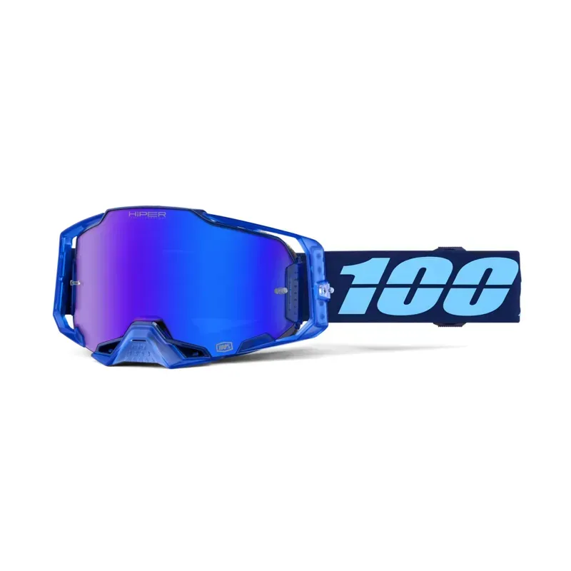 100% Armega Goggles In HiPER Mirror True Gold Lens/Coupe