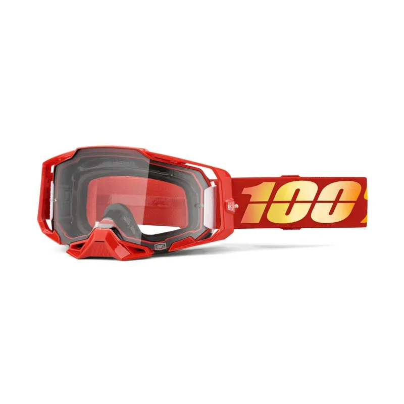 100% Armega Clear Lens Goggles in Nuketown