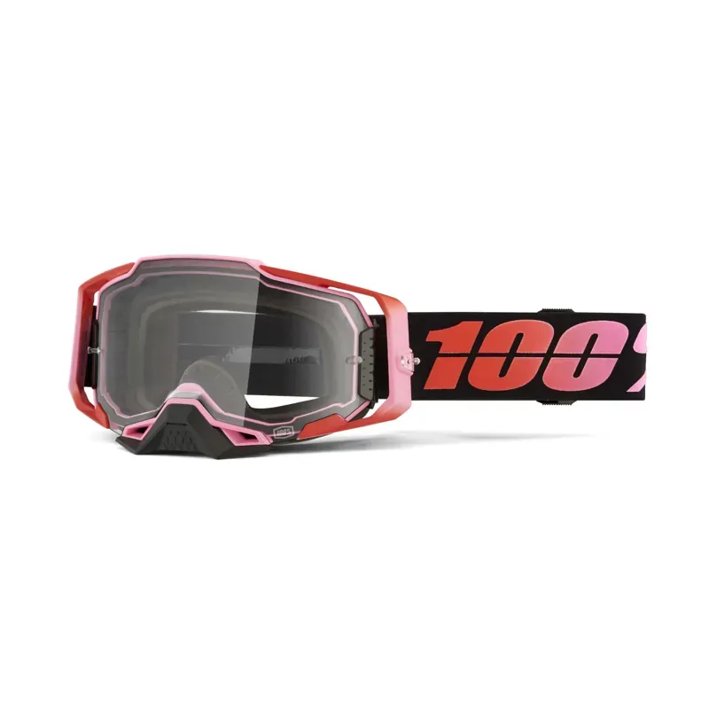 100% Armega Clear Lens Goggles in Guerlin