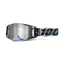 100% Armega Mirror Red/Blue Lens Goggles in Petros