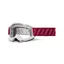 100% Accuri 2 Clear Lens Goggles in Redline