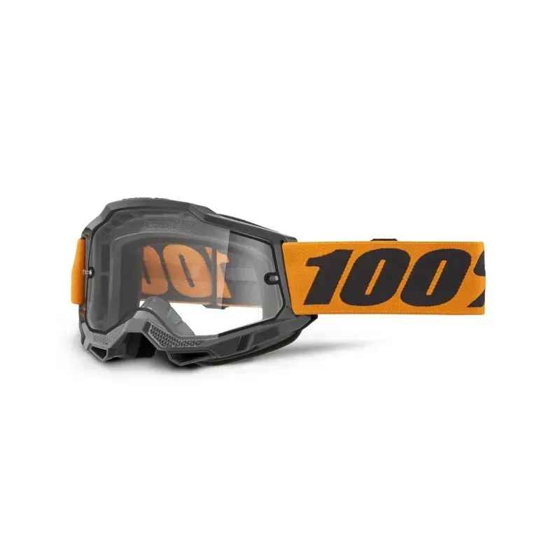 100% Accuri 2 Enduro Moto Goggles In Clear Lens/Orange