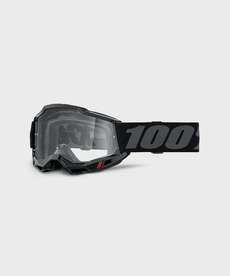 100% Accuri 2 OTG Clear Lens Goggles in Black