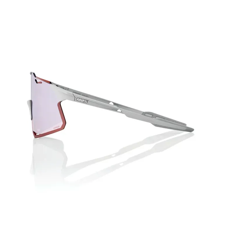 100% Hypercraft Glasses Mirror Lens in Stone Grey-2