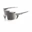 100% Korbin HiPER Silver Mirror Lens Glasses in Gloss Black Chrome