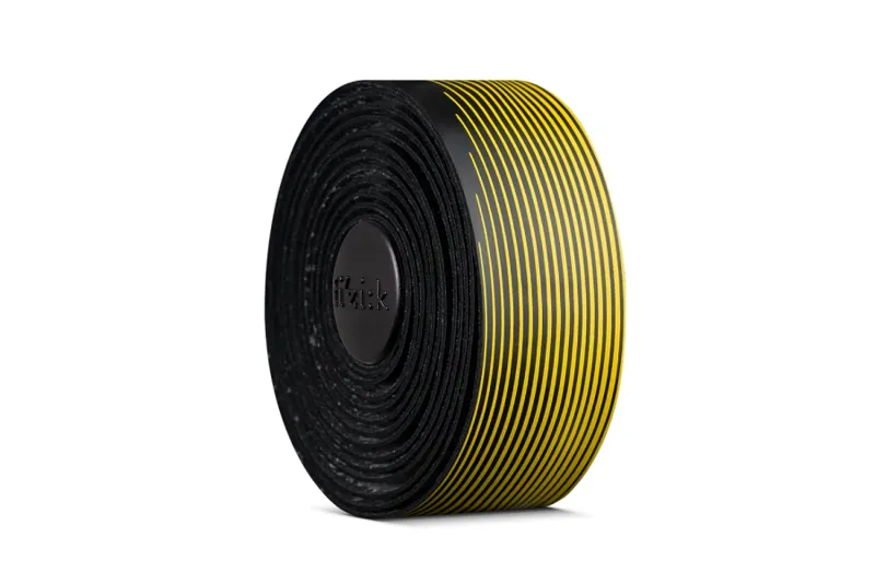 Fizik Vento Microtex Tacky Bi-Colour Handlebar Tape in Yellow