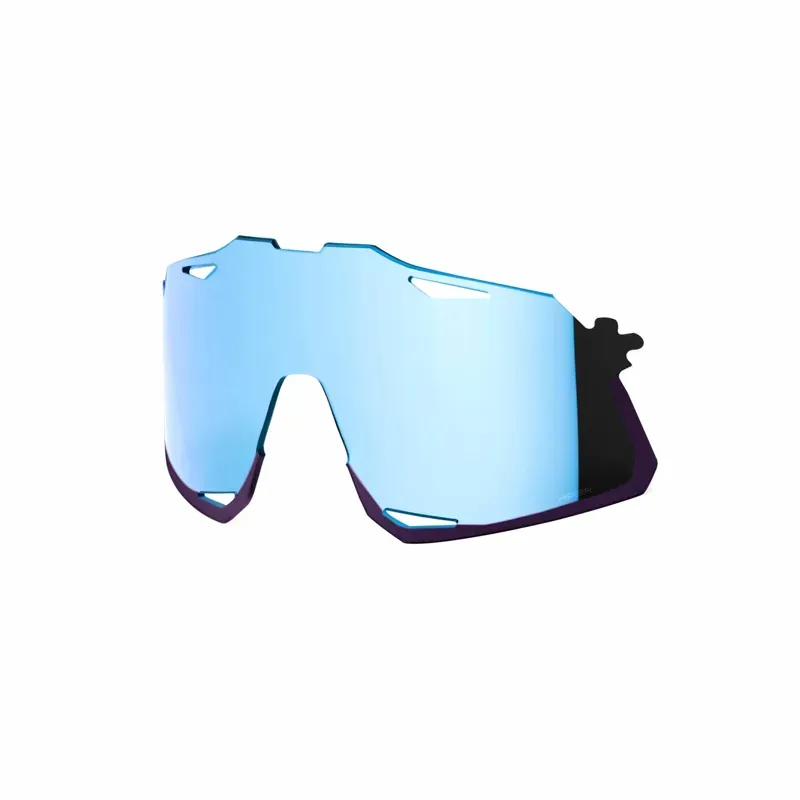 100% Hypercraft Replacement Polycarbonate Lens In HiPER Blue Muilayer Mirror