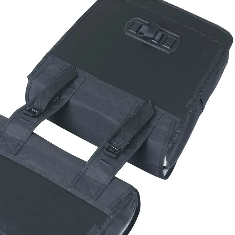 Basil Go 32l Double Pannier Bag in Black -3