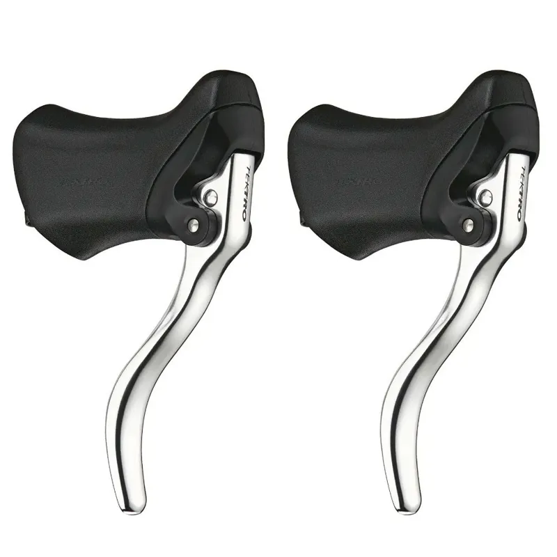 Tektro RL340 Drop Bar Lever Pair in Silver