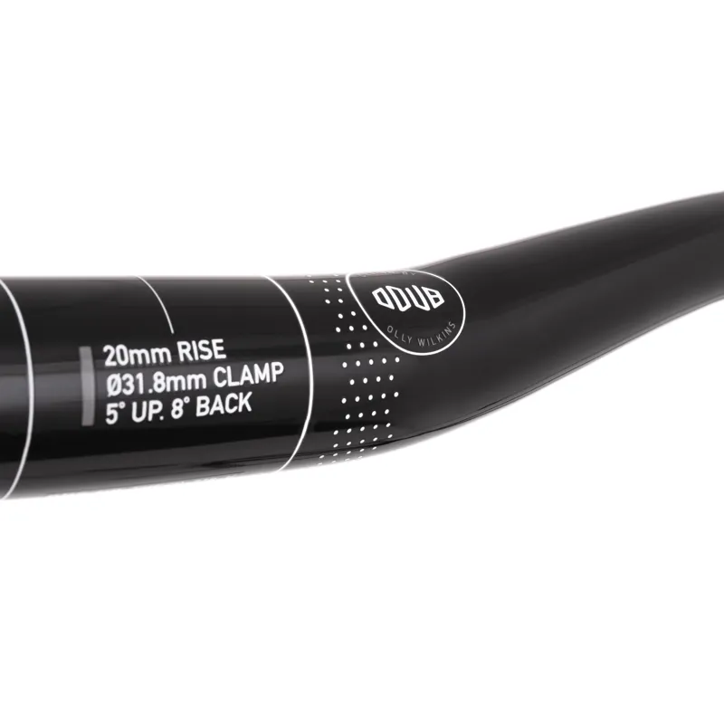 DMR ODUB 31.8-50mm Rise Handlebar in Black-3