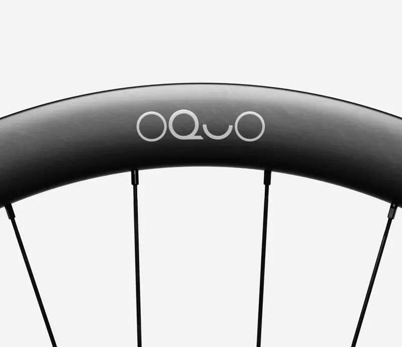 Oquo RP45Team Front Wheel In Carbon Raw Gloss-3