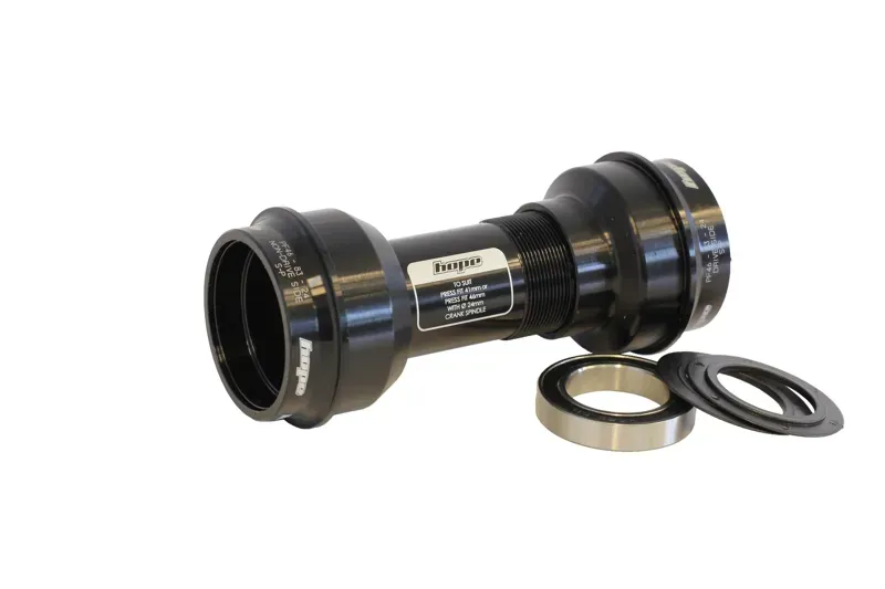 Hope Press-Fit PF46 Stainless Bottom Bracket in Black