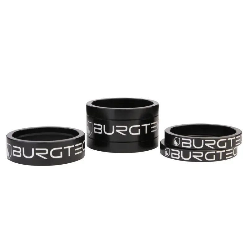Burgtec Stem Spacer Kit in Burgtec Black