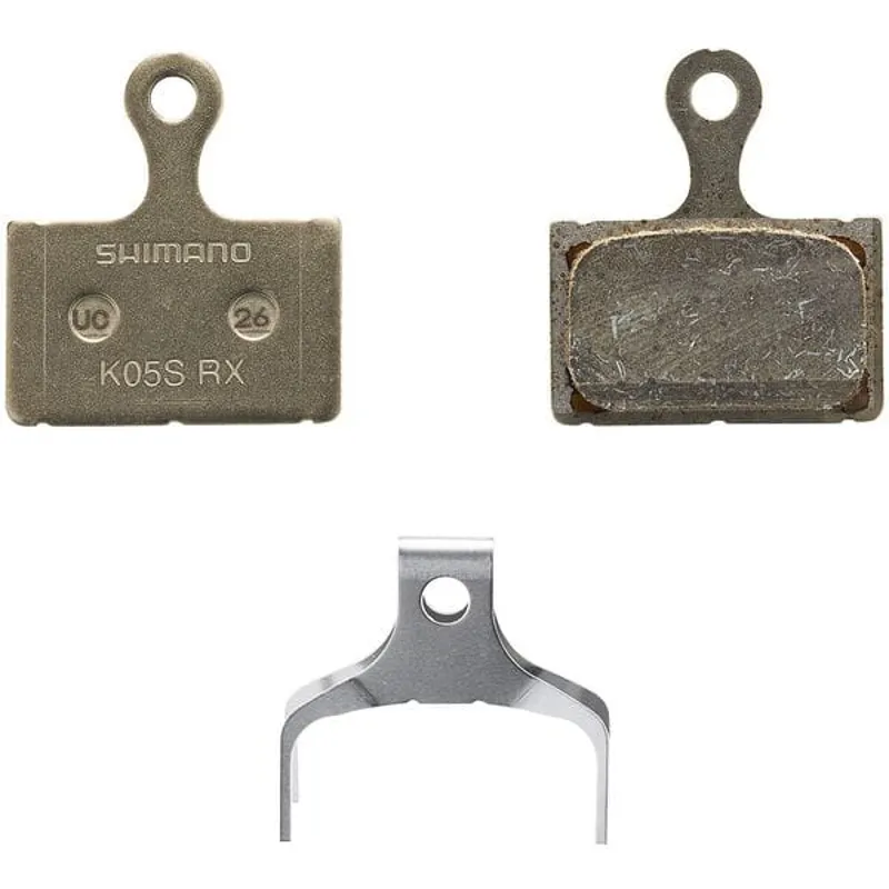 Shimano Spares K05S Resin Disc Brake Pad Steel Back in Black
