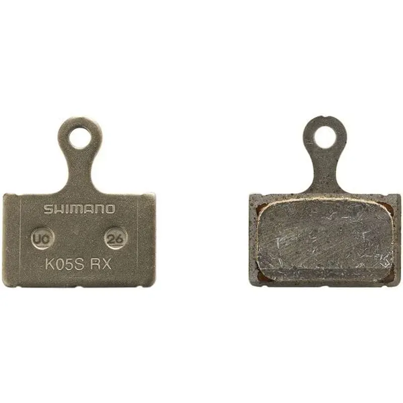 Shimano Spares K05S Resin Disc Brake Pad Steel Back in Black-1