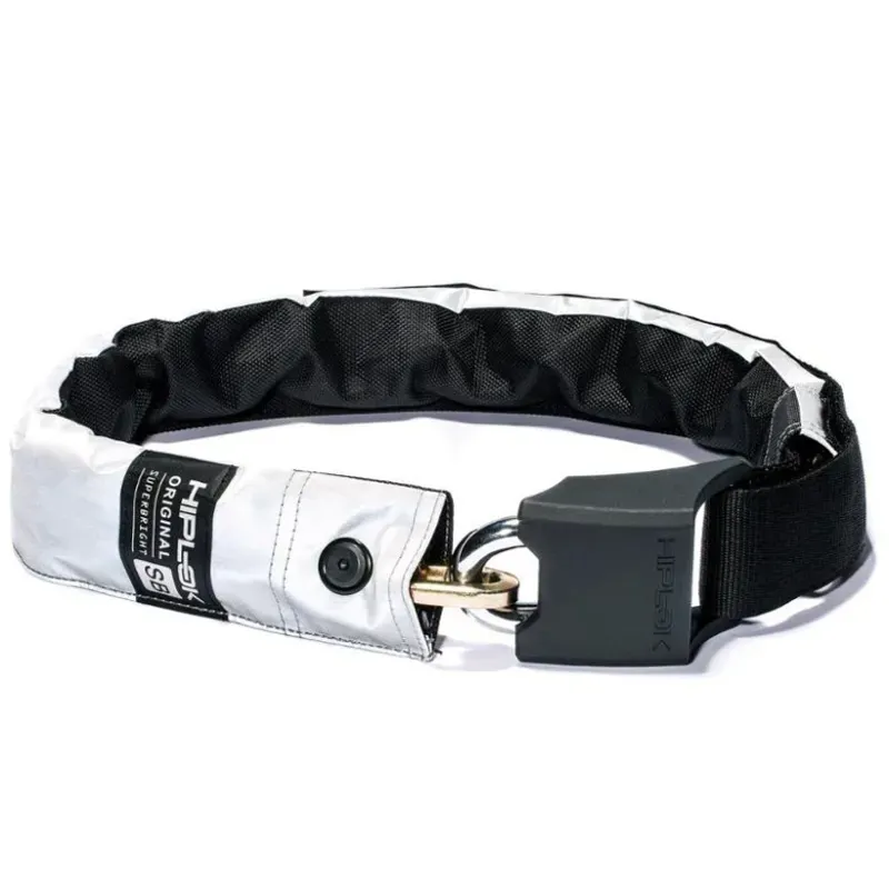 Hiplok Original v1.5 8x900mm Wearable HiViz Chain Lock in Superbright