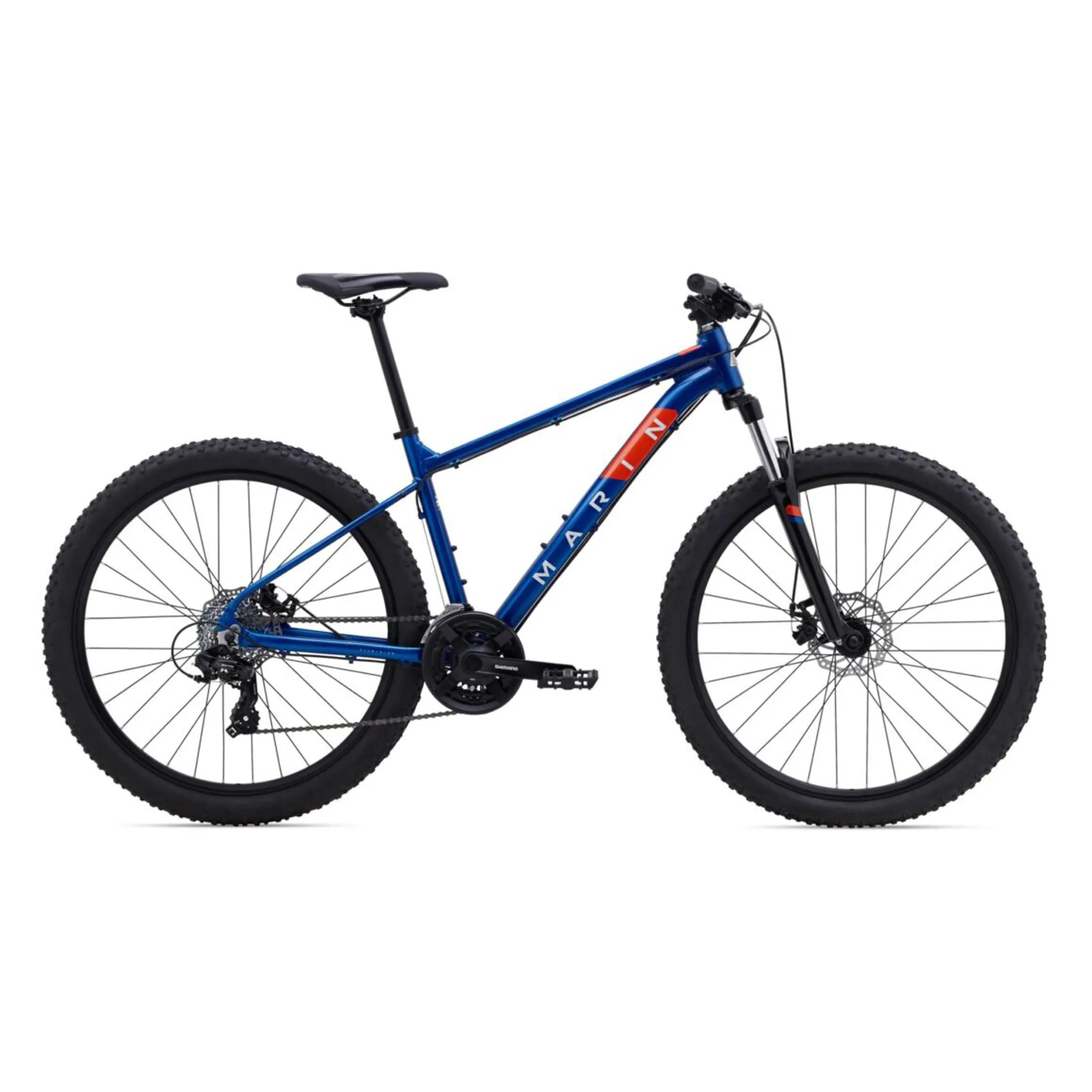 Marin Bolinas Ridge 29 Mountain Bike in Blue/Off-White/Roarange