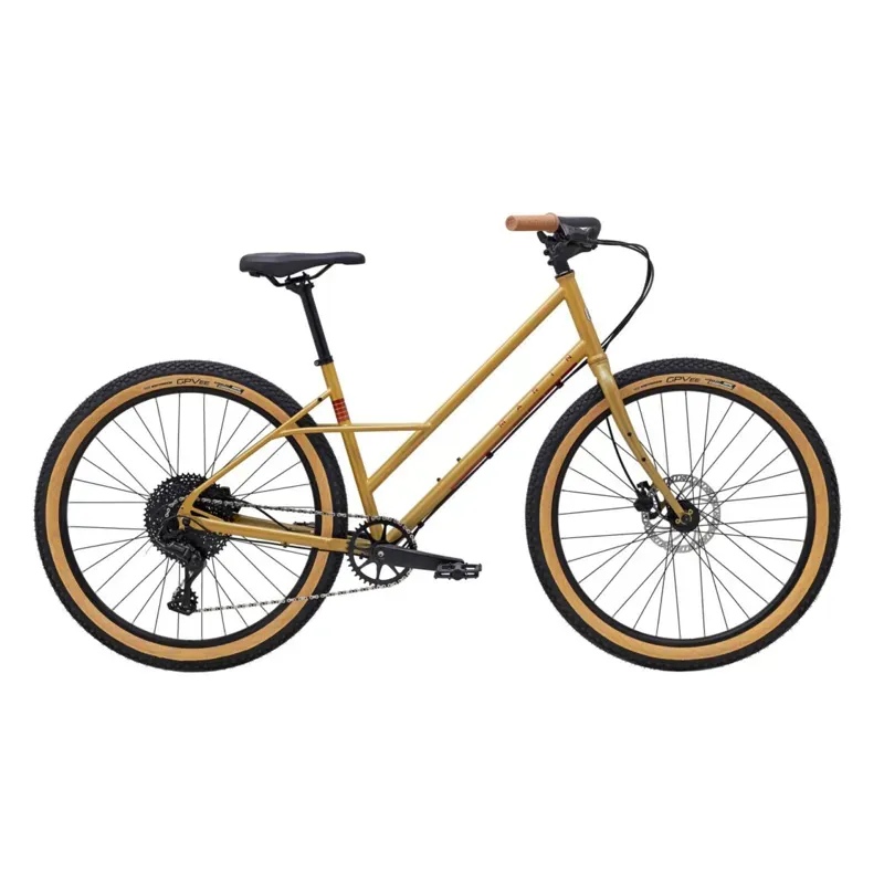 Marin Larkspur 1 City Bike in Gloss Yellow/Red