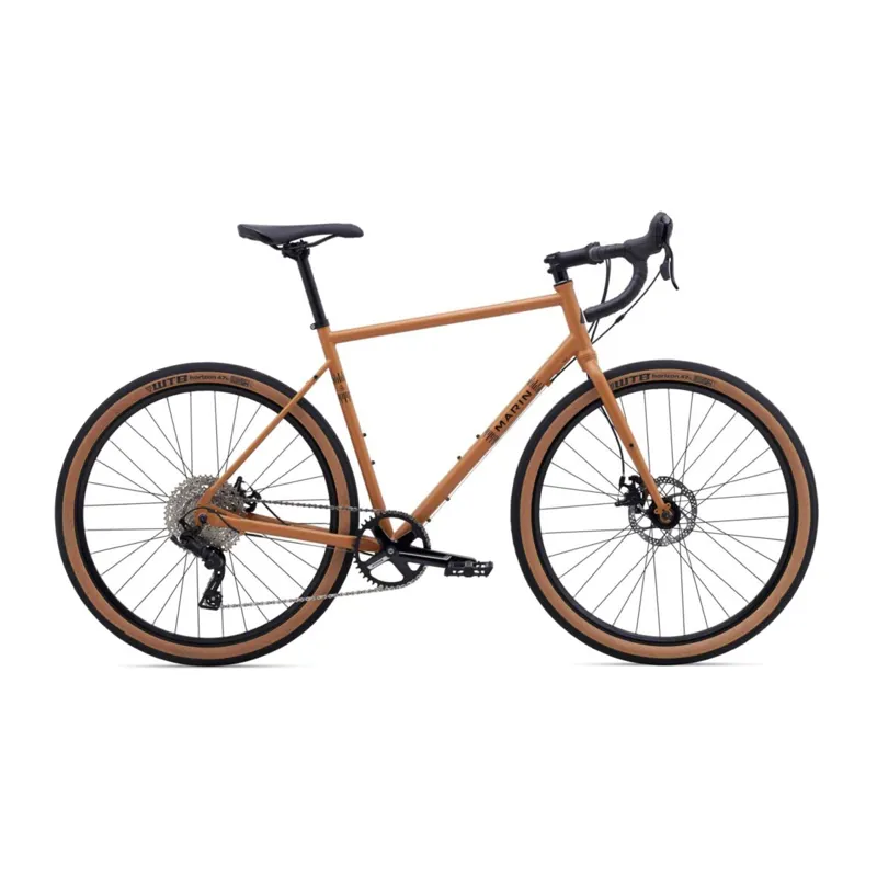Marin Nicasio + Gravel Bike in Satin Tan/Black