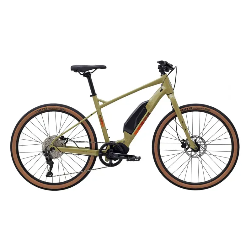 Marin Sausalito E1 Electric Bike in Gloss Tan/Brown/Orange