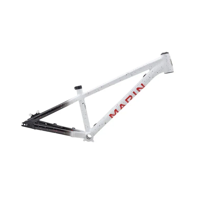 Marin Alcatraz Dirt Frame Kit in Gloss White/Black