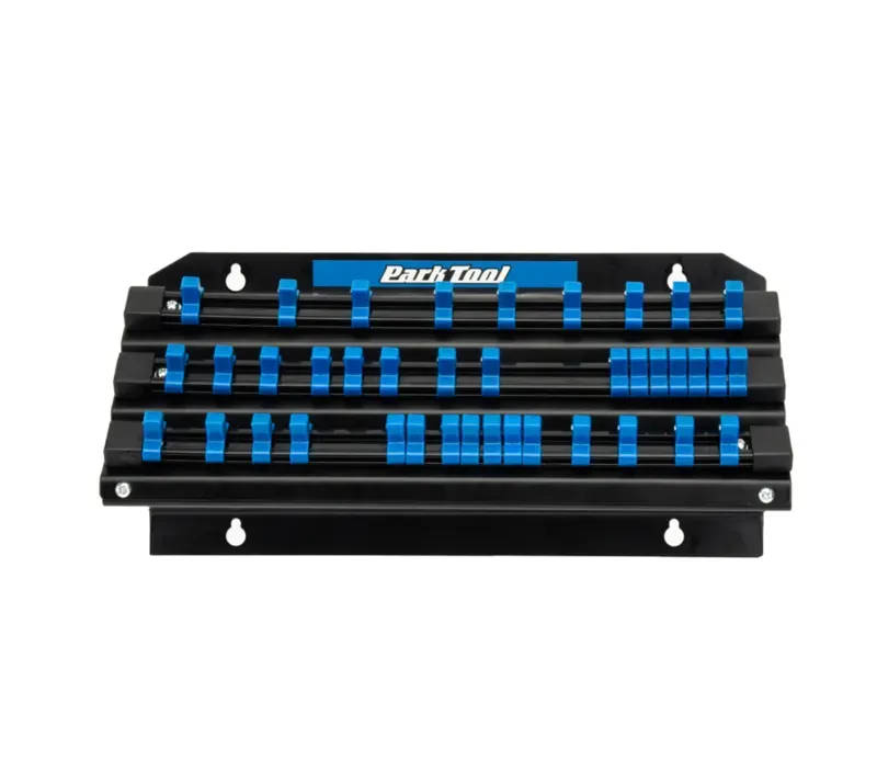 Park Tool Wall Mounted Socket Bit and Torque Tool Organiser in Black