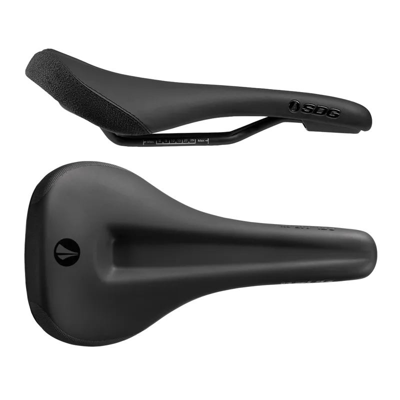 SDG Bel Air 3.0 Max Traditional Steel Saddle in Black