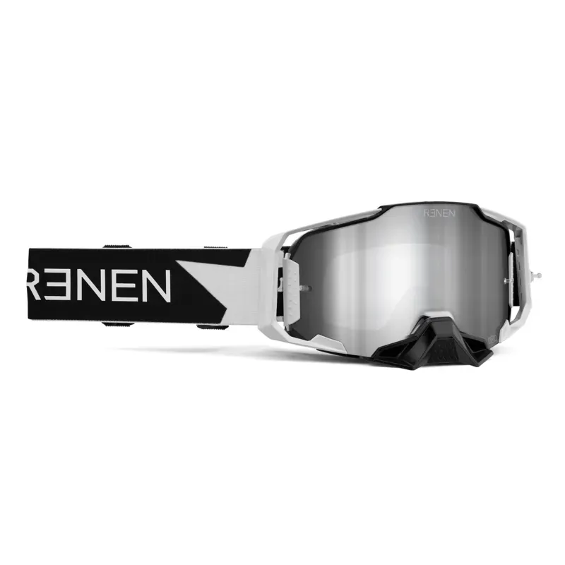 100% Armega Mirror Red Lens Goggles in Starbleed