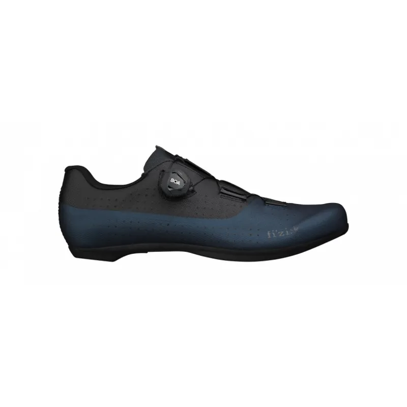 Fizik R4 Tempo Overcurve Wide Road Shoes in Blue/Black 