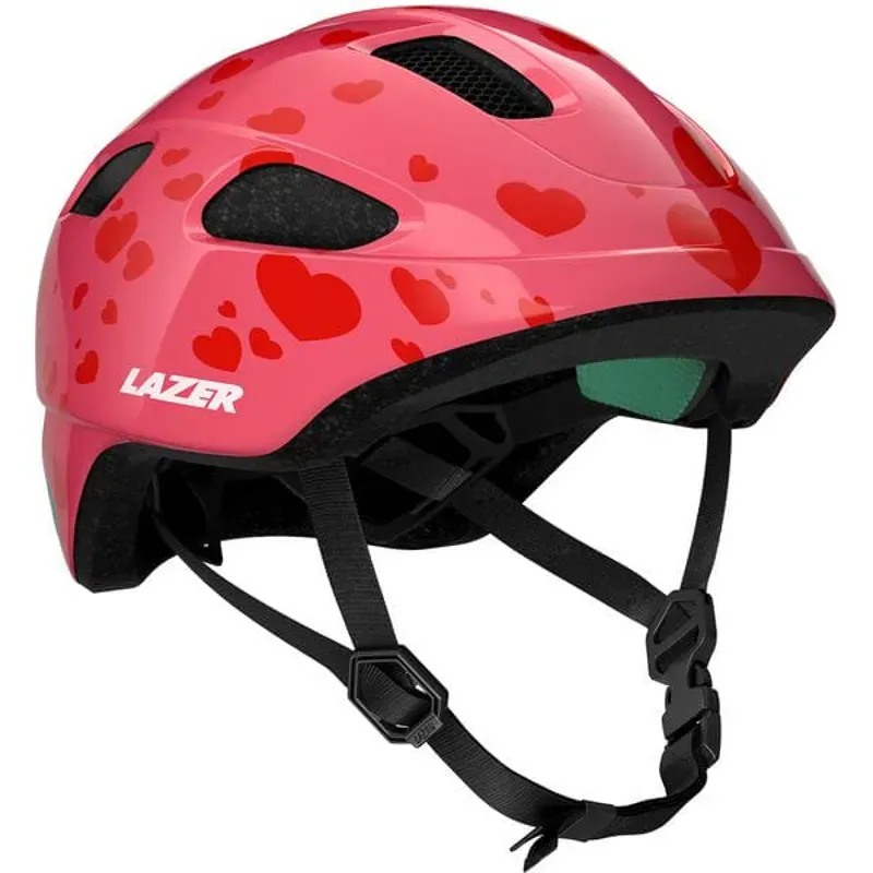 Lazer NutZ KC Kid's Helmet in Little Hearts