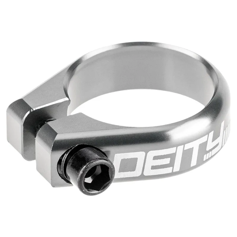 Deity Circuit Seatpost Clamp in Silver