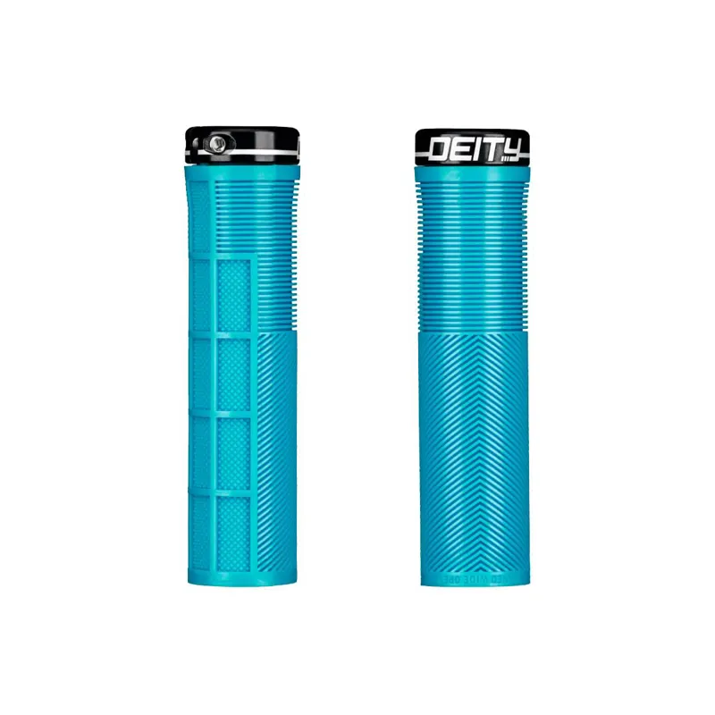 Deity Knuckleduster Grips in Blue