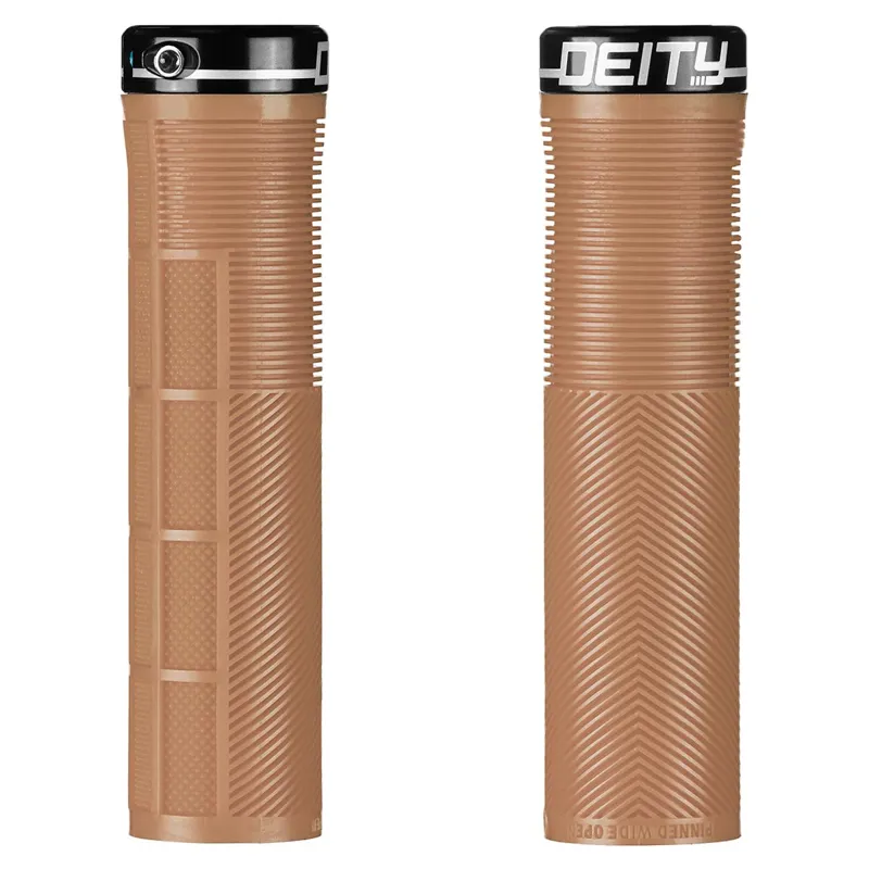 Deity Knuckleduster Grips in Brown