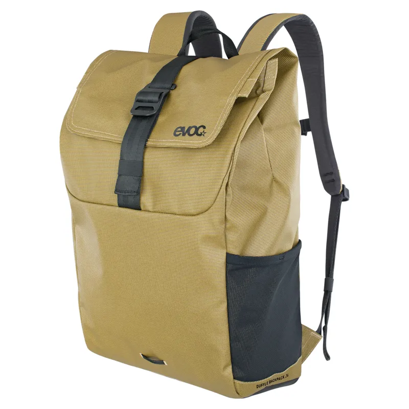 Evoc Duffle Backpack 2021: CURRY/BLACK 16l