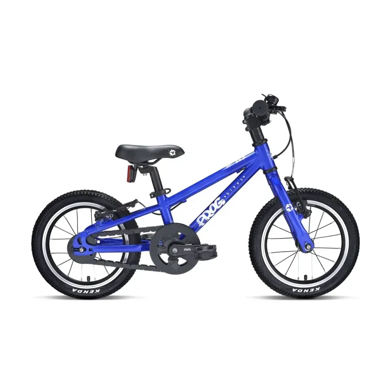 Frog Bikes Kids Frog 38 14in First Pedal Bike in Electric Blue