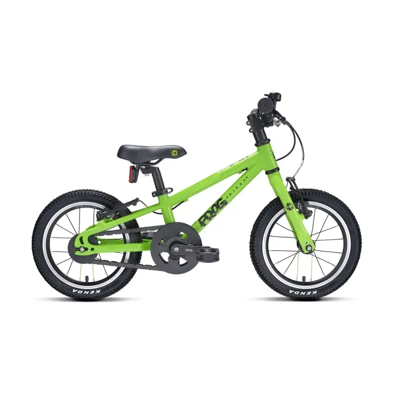 Frog Bikes Kids Frog 38 14in First Pedal Bike in Green