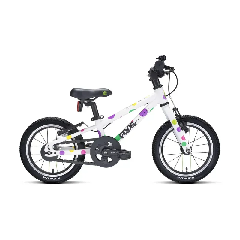 Frog Bikes Kids Frog 38 14in First Pedal Bike in Spotty