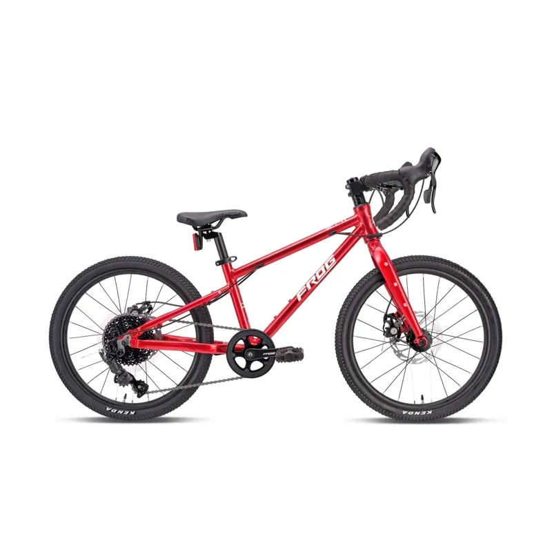 Frog Bikes Kids Gravel 53 20in Gravel Bike in Racing Red