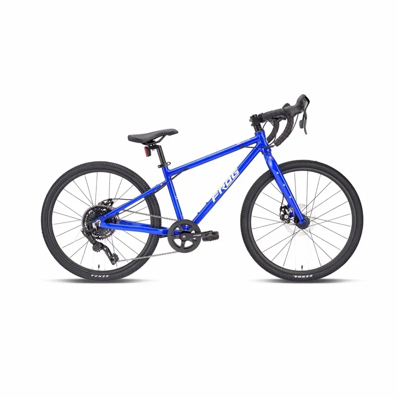 Frog Bikes Kids Gravel 61 24in Gravel Bike in Electric Blue
