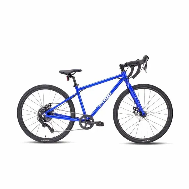 Frog Bikes Kids Gravel 67 26in Gravel Bike in Electric Blue