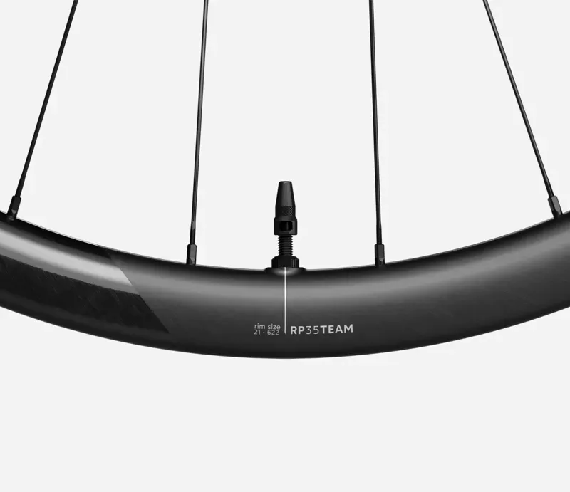 Oquo RP35Team Sram Xdr Wheel Set In Carbon Raw Gloss-1